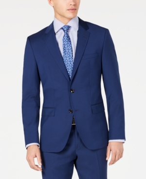 Hugo Men's Modern-Fit Wool Suit Jackets