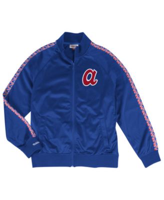 mitchell and ness braves jacket