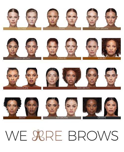 Anastasia Beverly Hills Eyebrow Colour Guide EyebrowShaper
