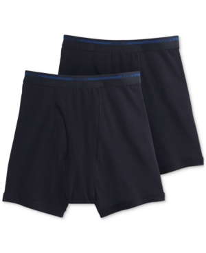 Jockey Men's Big & Tall 2-Pk Lightweight Cotton Boxer Briefs