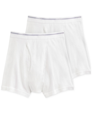 Jockey Men's Big & Tall 2-Pk Lightweight Cotton Boxer Briefs