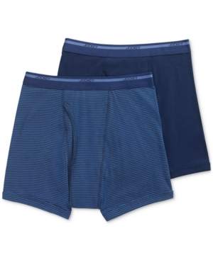 Jockey Men's Big & Tall 2-Pk Lightweight Cotton Boxer Briefs