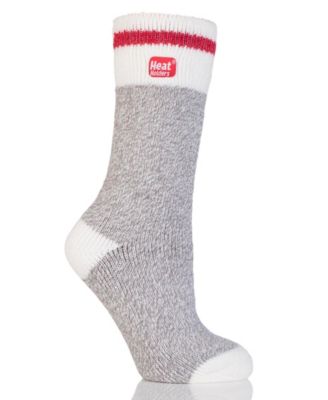 Women's Original Cream Block Twist Thermal Socks