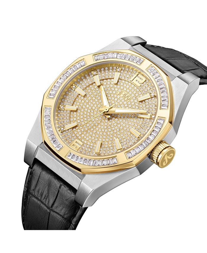 Jbw Men s Apollo Diamond 1 10 ct.t.w. Stainless Steel Watch Macy s