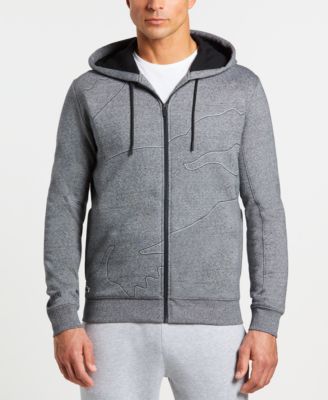 lacoste men's zip up hoodie