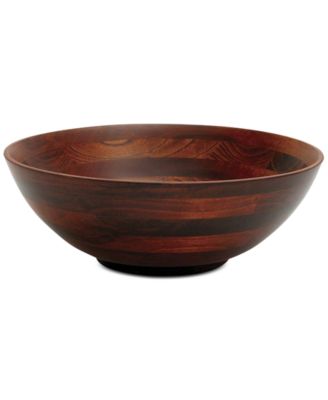 Lipper International - Cherry Finished Footed Bowl
