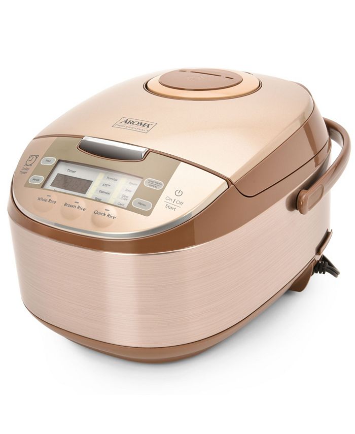 Aroma ARC-6106 Professional 12 Cup Cooked Digital Rice Cooker, Multicooker  Food Steamer - Macy's