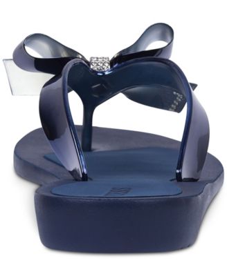 Tutu Eva Fashion Bow Detail Rhinestones Flip Flops