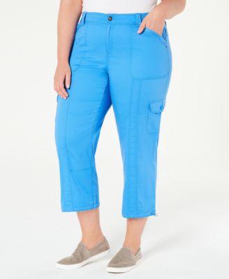 macys plus size capri pants