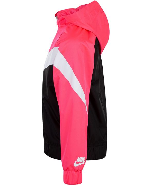 oversized swoosh windrunner
