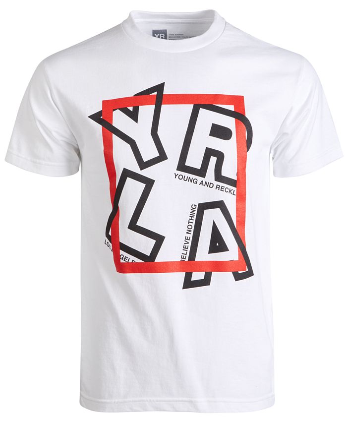 Young & Reckless Men's Detached Logo Graphic T-Shirt - Macy's