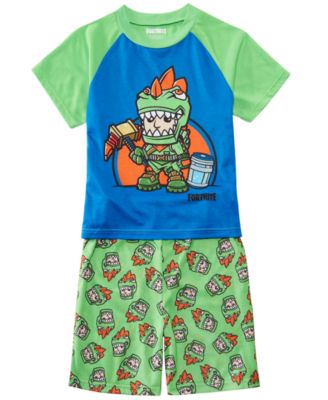 AME - Little & Big Boys 2-Pc. Fortnite Graphic Pajamas