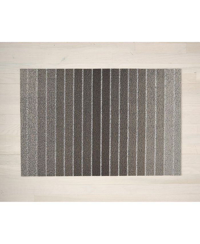 Chilewich Block Stripe Shag Doormat - 18