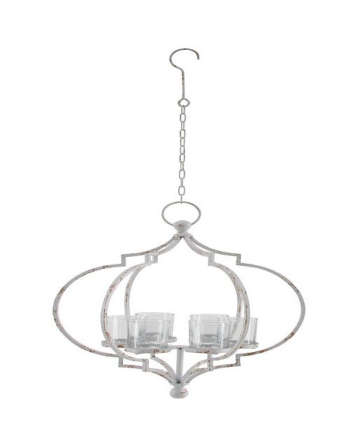 Rosemary Lane Contemporary Iron Hanging Candle Holder Reviews