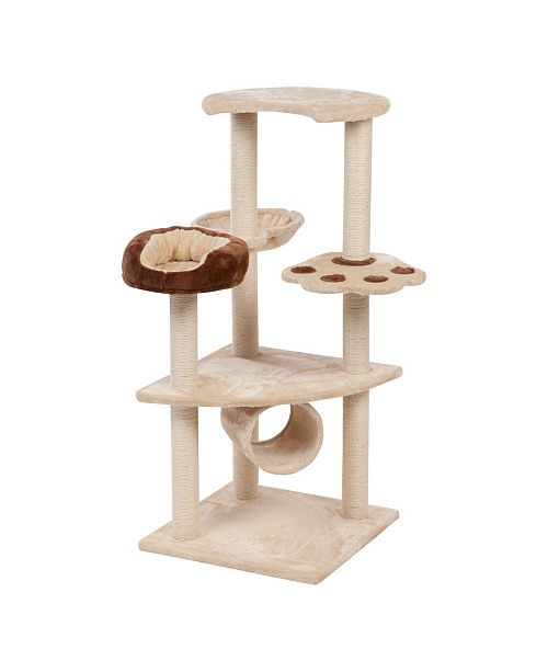 Iris Usa Three Tier Plush Cat Tree Reviews Home Macy S