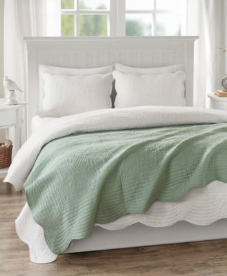 Tuscany Scalloped-Edge Throw, 60" x 72"