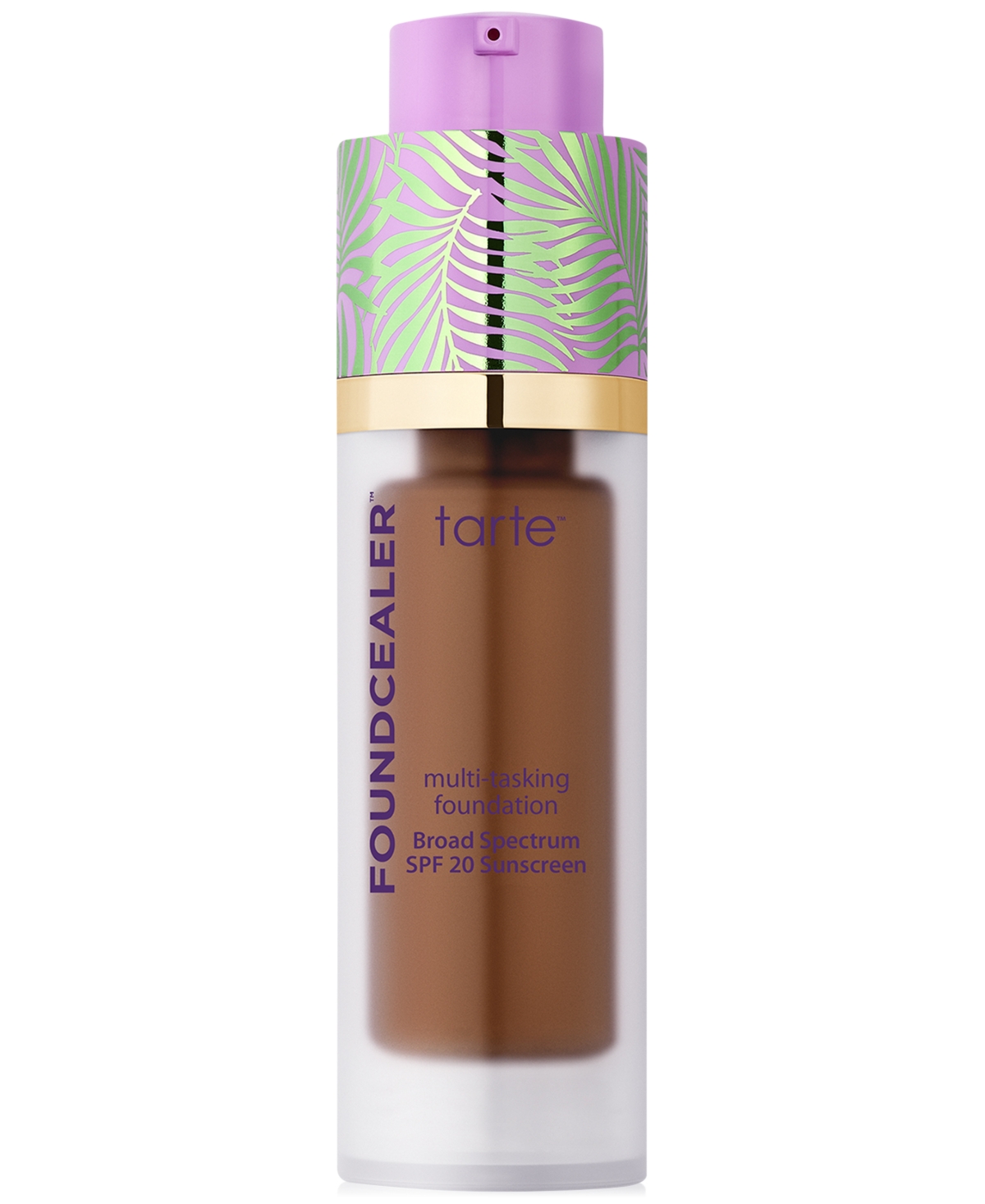 Tarte Babassu Foundcealer Skincare Foundation Broad Spectrum Spf 20 - 52N Deep Neutral - deep skin with a bala
