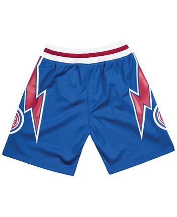 Mitchell & Ness Men's Detroit Pistons Authentic NBA Shorts - Macy's