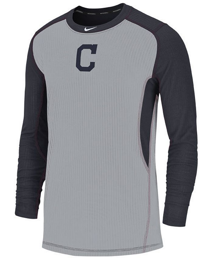 Nike Men's Cleveland Indians Authentic Collection Game Top Pullover ...