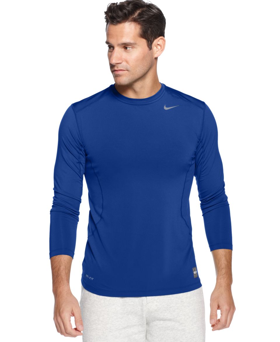 Nike T Shirt, Pro Combat Dri Fit Fitted Long Sleeve Tee