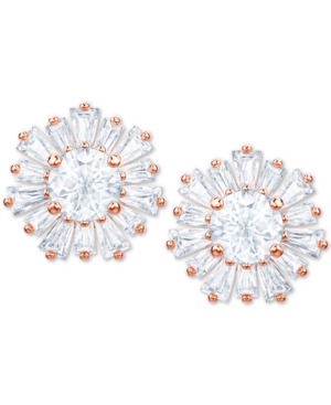 image of Swarovski Crystal Sunshine Stud Earrings