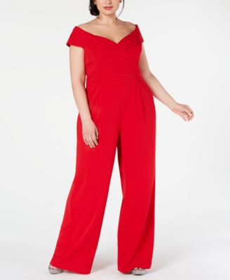 macys plus jumpsuits