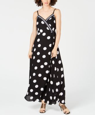 macy's polka dot dress