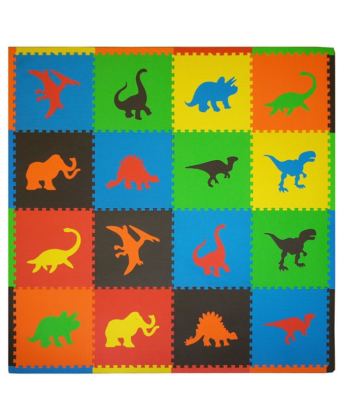 Tadpoles Dinosaur Foam Playmats For Kids