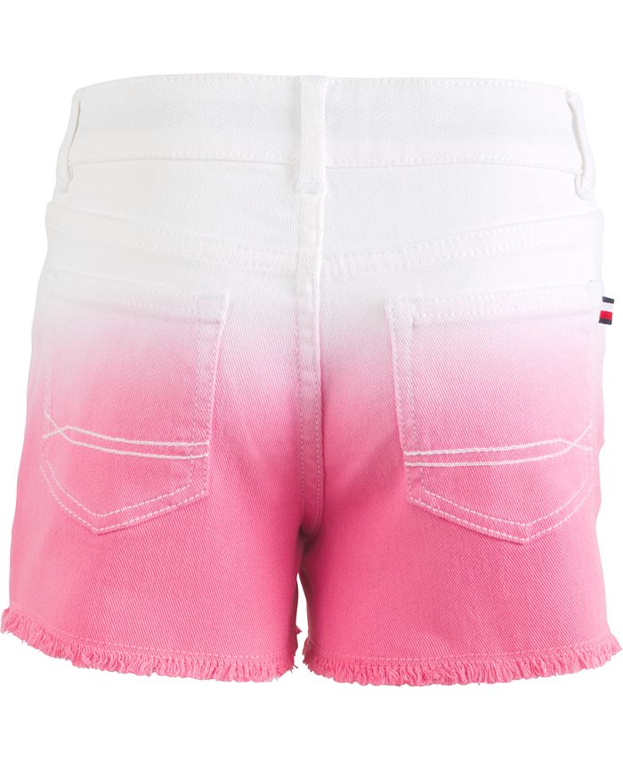 Tommy Hilfiger Big Girls DipDyed Denim Shorts Macy's