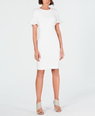 white velvet mini dress