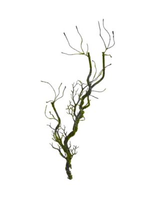 Nearly Natural - 43” Moss Twig Vine Artificial Plant (Set of 4)