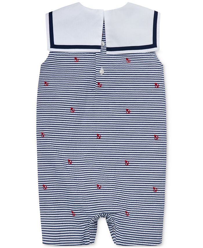 Polo Ralph Lauren Baby Boys Sailor Cotton Shortall Macy's