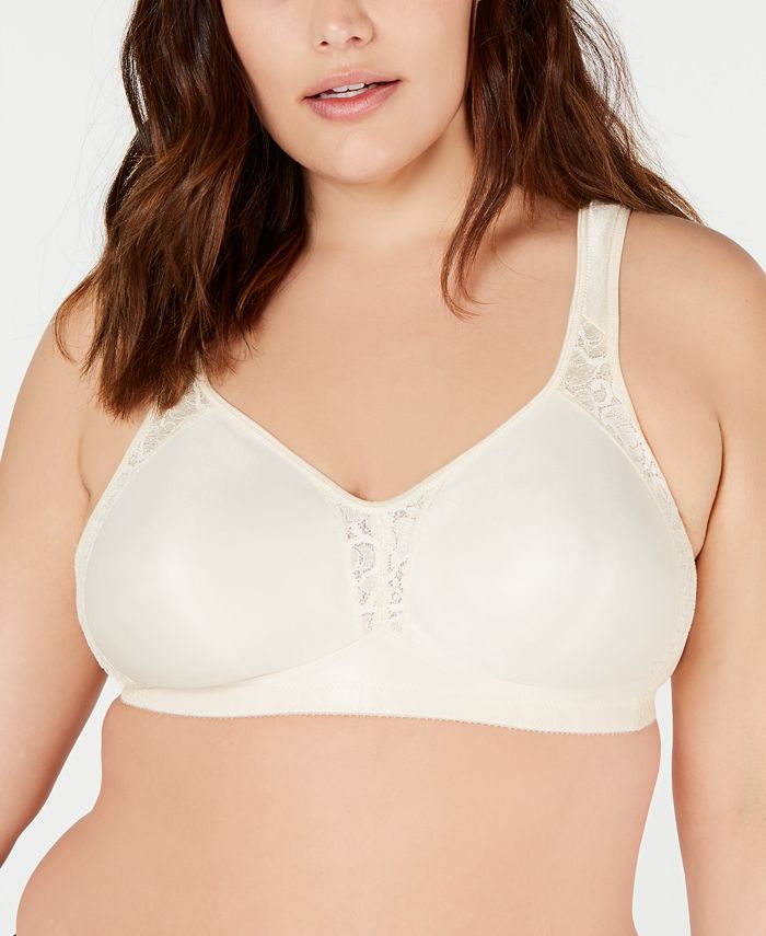 Vgplay Comfortable Bras for Women, Smoothing Wireless Full