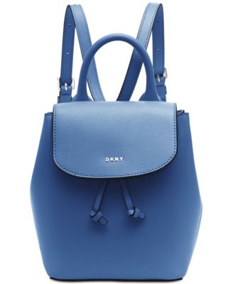 dkny lex leather backpack