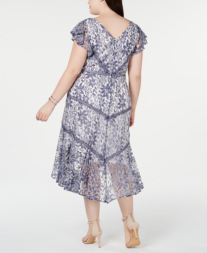 Taylor Plus Size Lace A-Line Dress & Reviews - Dresses - Plus Sizes ...