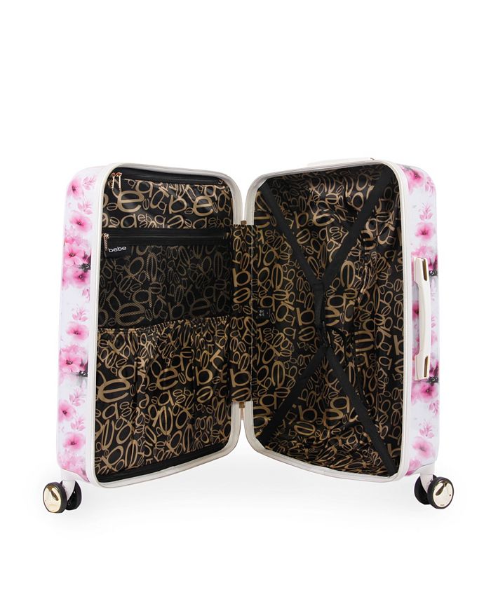 bebe Juliette 3Piece Spinner Luggage Set Macy's