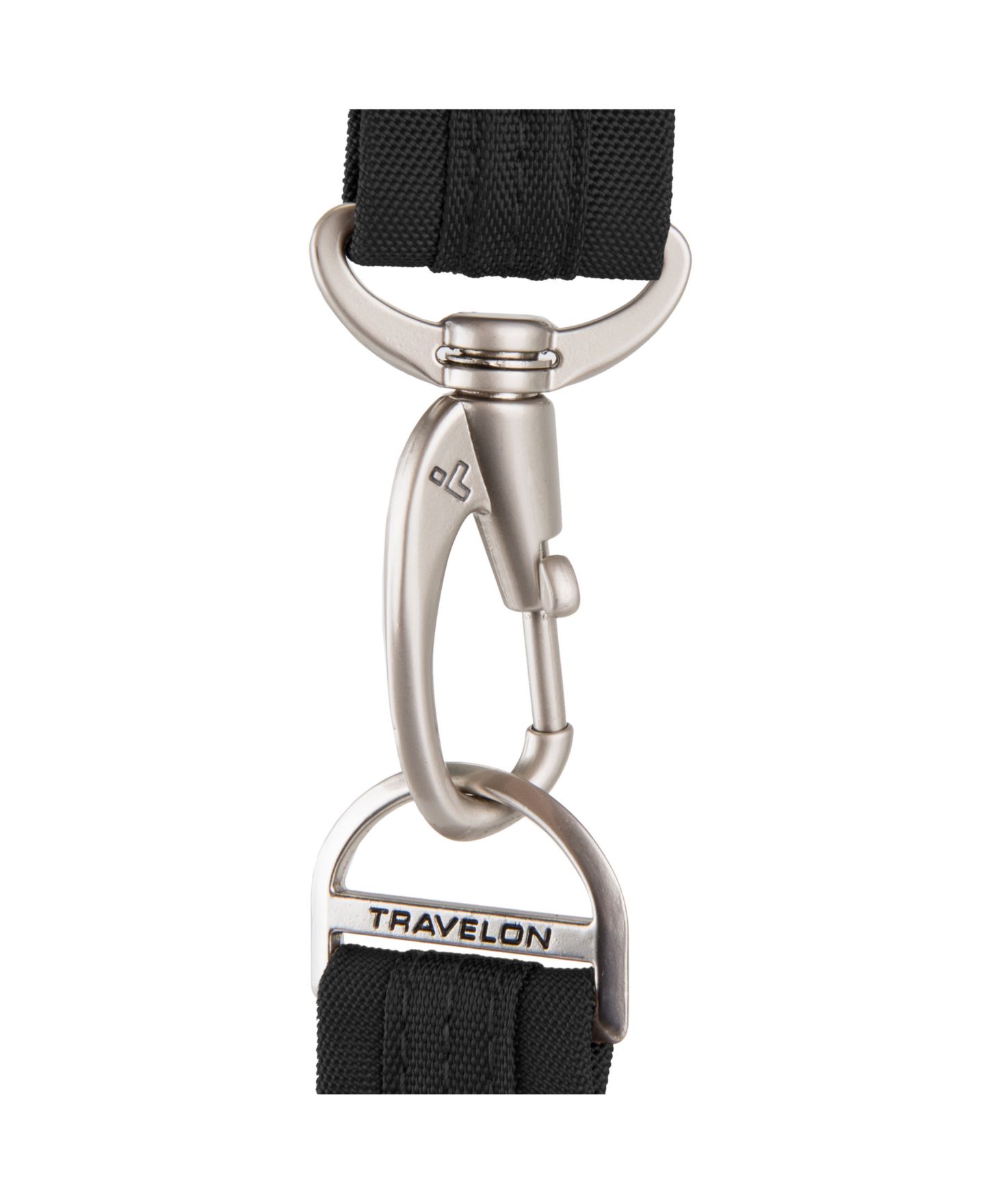 Женская сумка Travelon Anti-Theft Classic Slim Double Zip Crossbody, цвет: Чёрный — фото 4