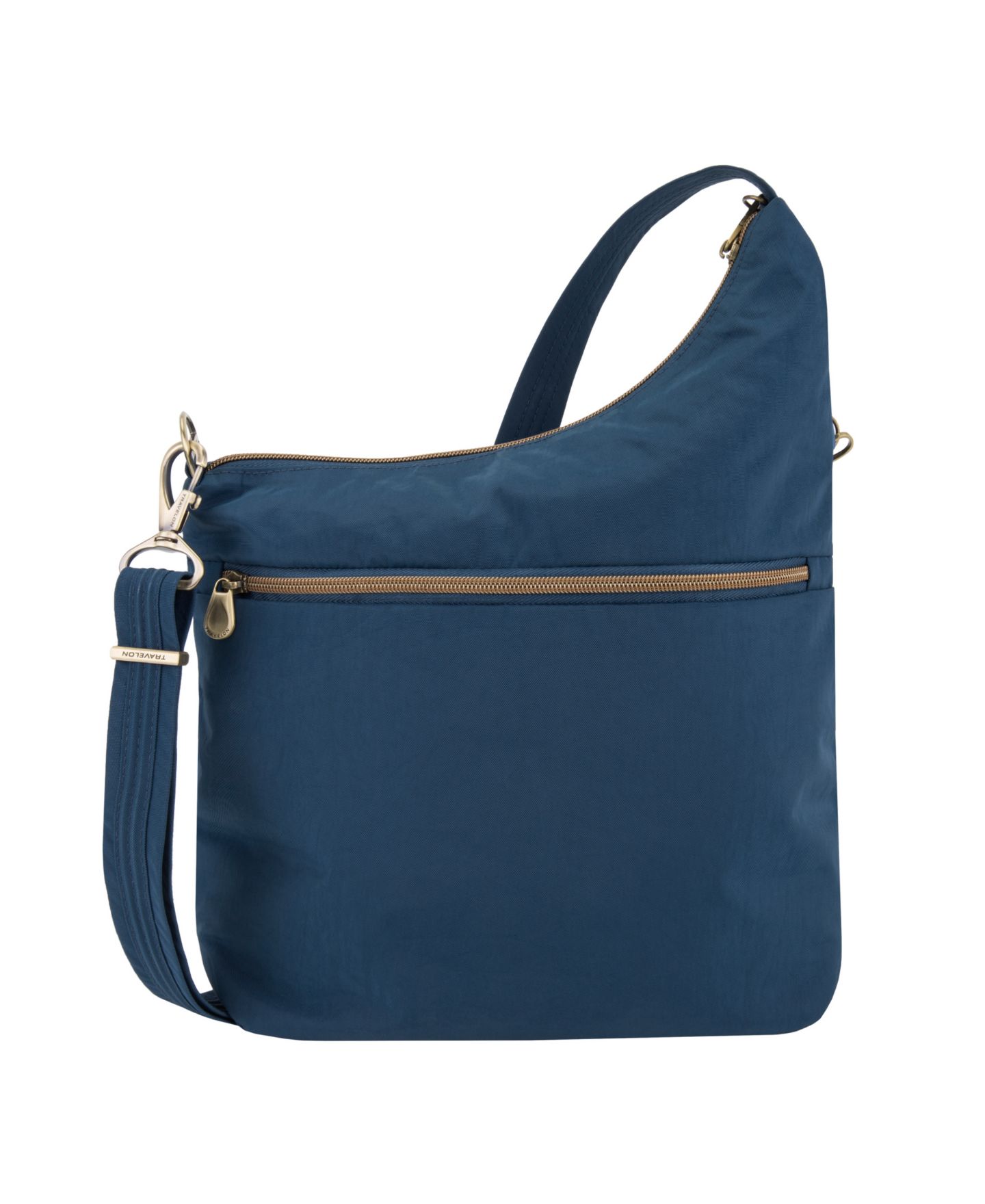 Женская сумка Travelon Anti-Theft Signature 3 Compartment Crossbody, цвет: Чёрный — фото 14
