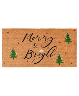 Home & More - Yule 3' x 6' Coir/Vinyl Doormat