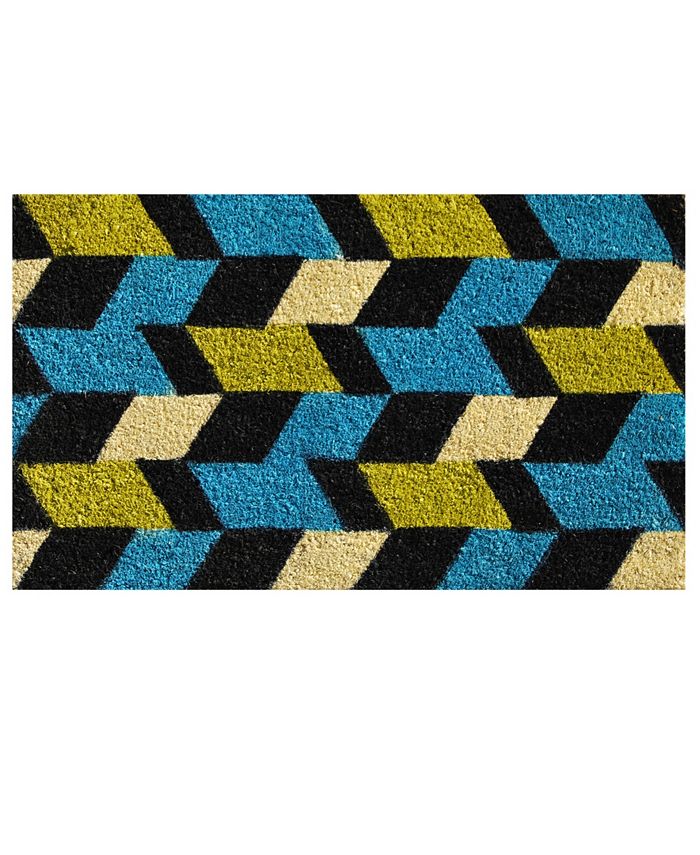 Home & More Grand Graphics 24" x 36" Coir/Vinyl Doormat Macy's