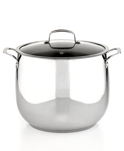 Belgique Stainless Steel 16 Qt. Stockpot, Only at Macy's