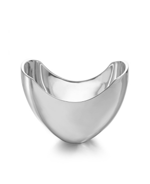 Shop Nambe Arc Bowl In Silver