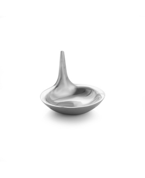 Nambe Mira Ring Holder In Silver
