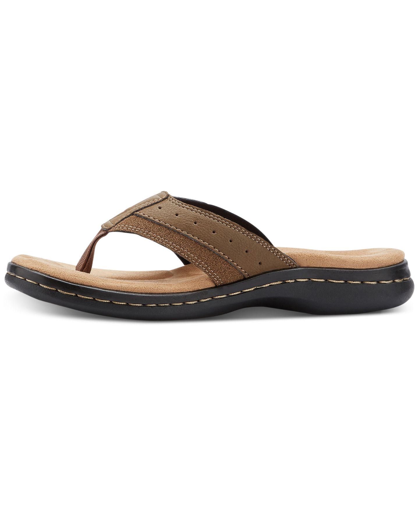 Мужские сандалии Dockers Laguna Flip-Flop, цвет: Тёмный рыжевато-коричневый — фото 4