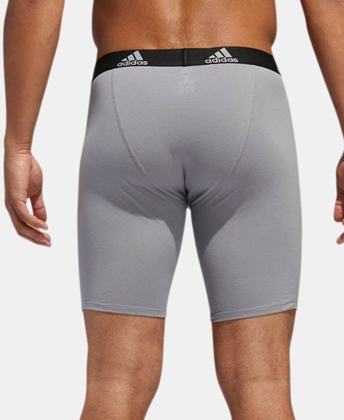 adidas Men's 3Pk. Cotton Stretch Midway Briefs Macy's