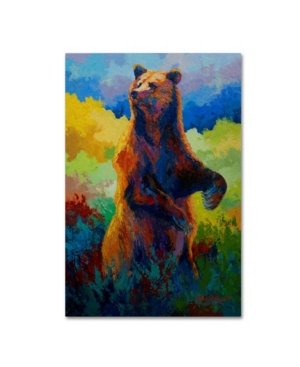 Trademark Global Marion Rose 'i Spy Grizz' Canvas Art In Multi