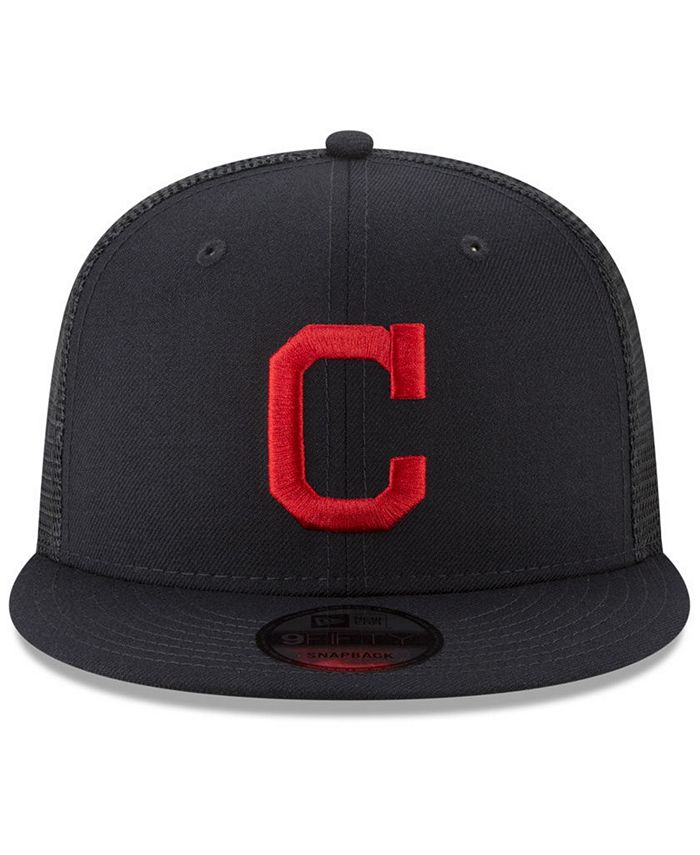 New Era Cleveland Indians All Day Mesh Back 9FIFTY Cap - Macy's