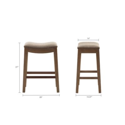 Belfast Saddle Counter Stool