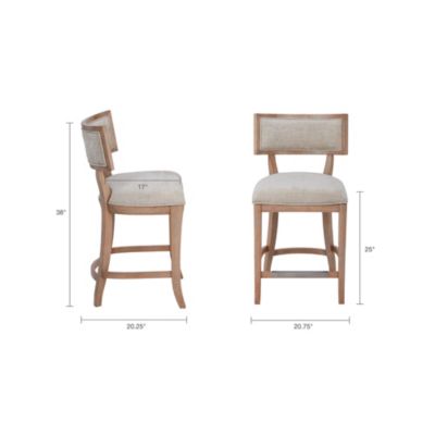 Madison Park Signature Madeline Counter Stool, Quick Ship