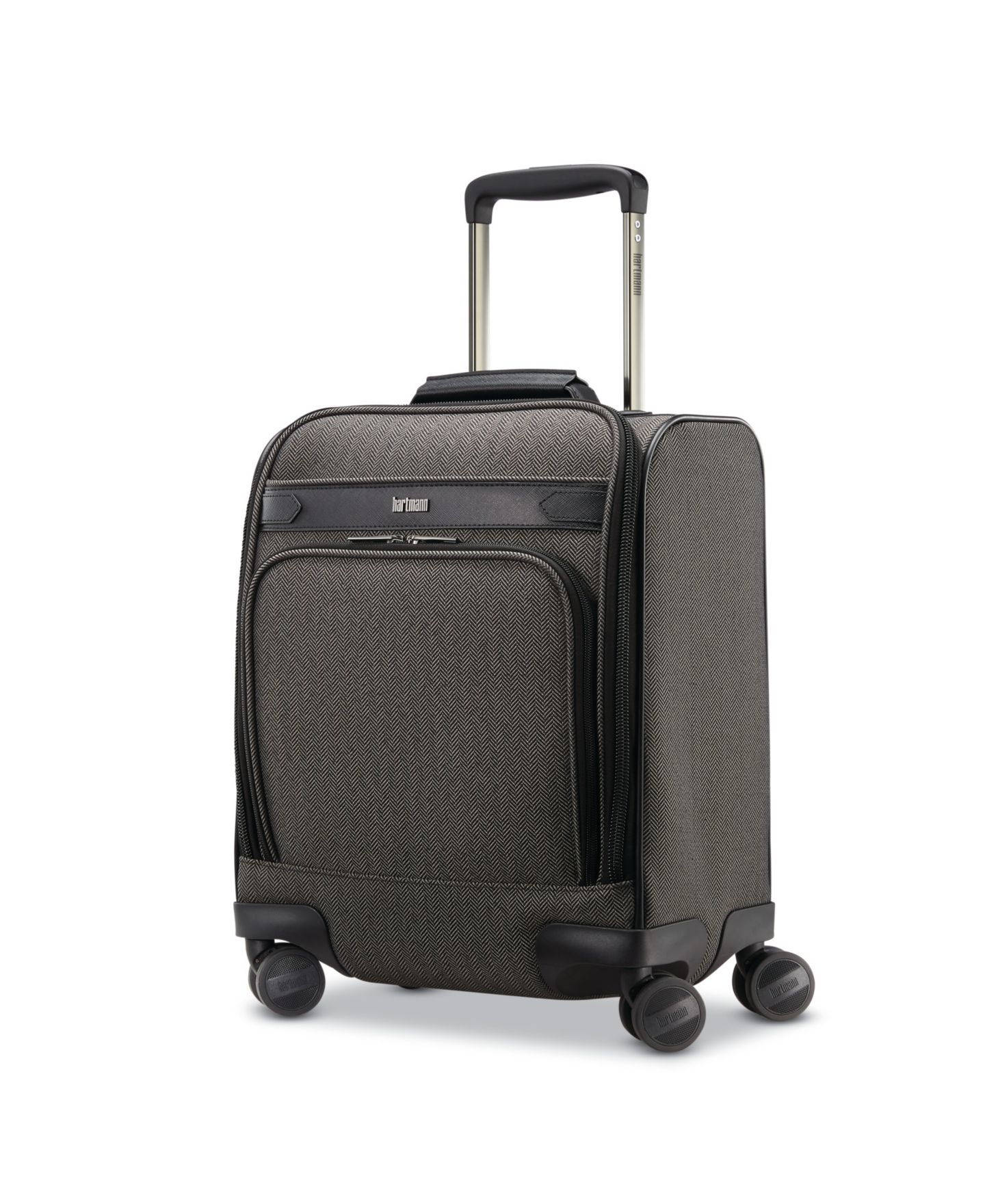 Сумка Hartmann Herringbone DLX 18.5" Underseater Spinner, цвет: Чёрный — фото 1